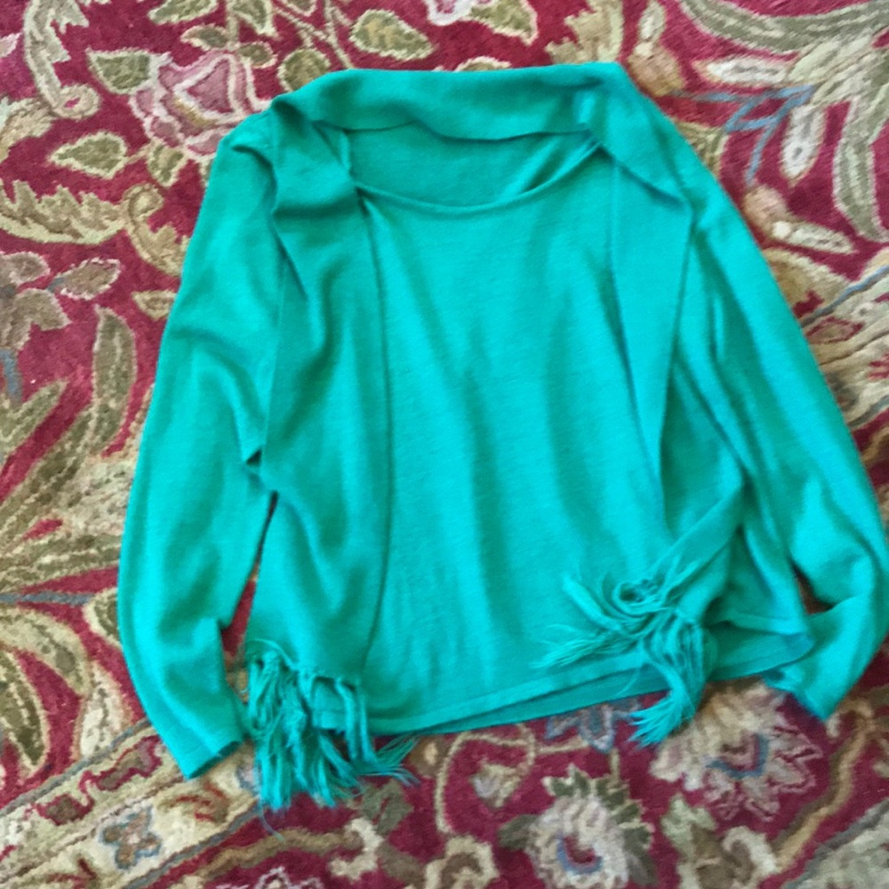 Kelly green sweater